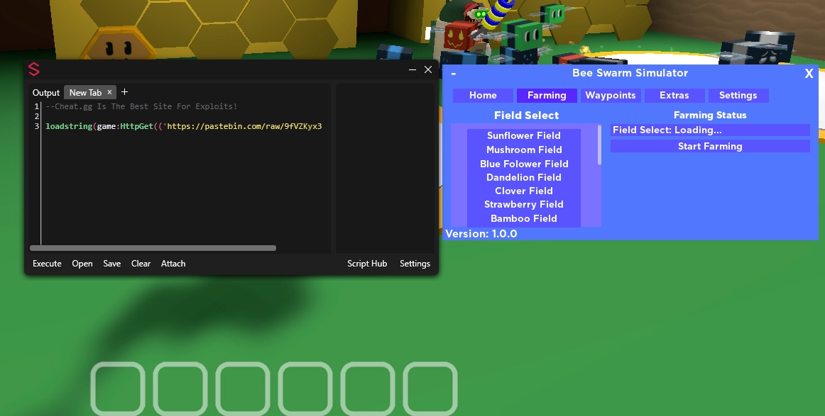 Cheat Gg Bee Swarm Simulator Autofarm Script 2021 - roblox bee swarm simulator scripts