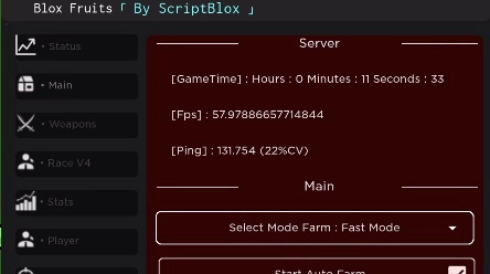 Blox Fruits Demon Hub Script GUI  Auto Gear & Auto Farm - CHEATERMAD